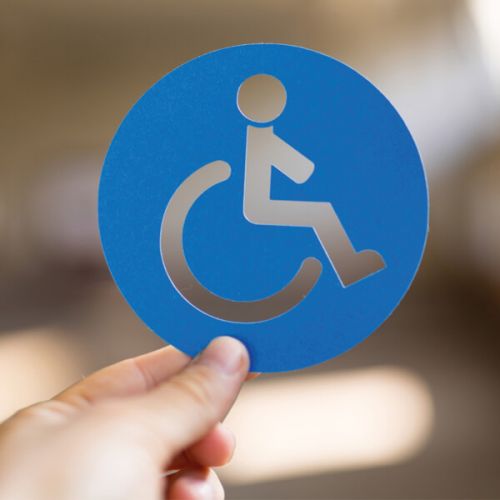 Symbol Rollstuhlfahrer