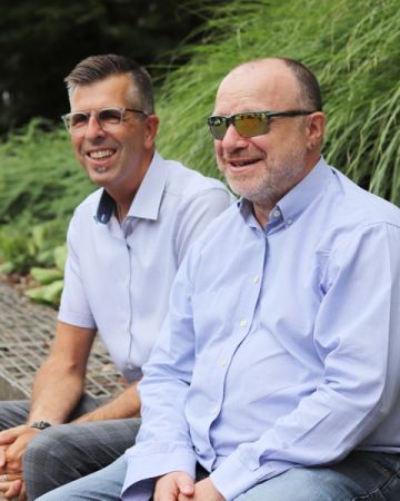 Michael Jörg, 1. Vorsitzender, Oliver Schardt, Geschäftsführer Club Aktiv e.V.